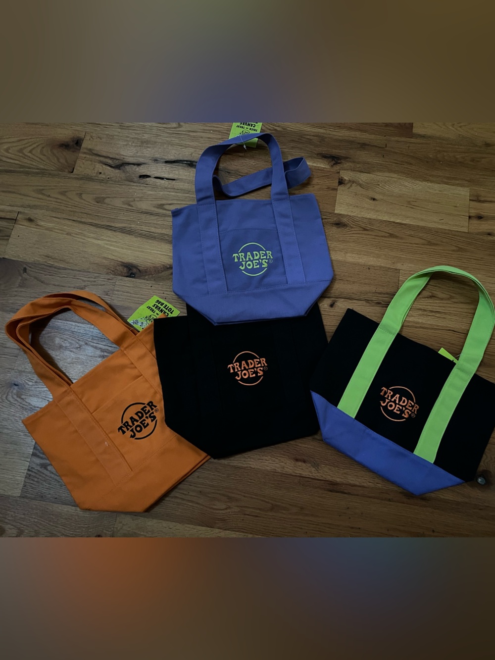 Trader joe set of 4 bags